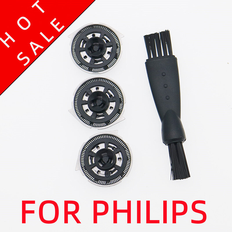 3 pezzi per Philips HQ8830, HQ8850, HQ8870, HQ8880, HQ8882, HQ8890, HQ8894 testina di ricambio per rasoio di alta qualità