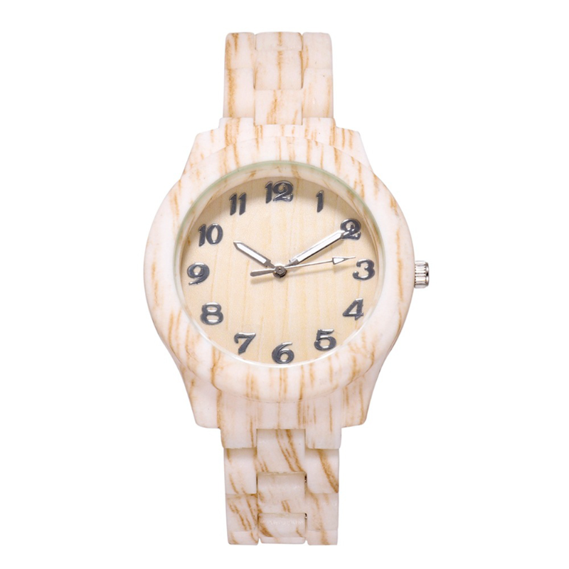 Bambus Muster Mode digitale kreative Anti-Stahlband Männer und Frauen Uhren Mode Holz Sandelholz Quarz Uhr Reloj Hombre