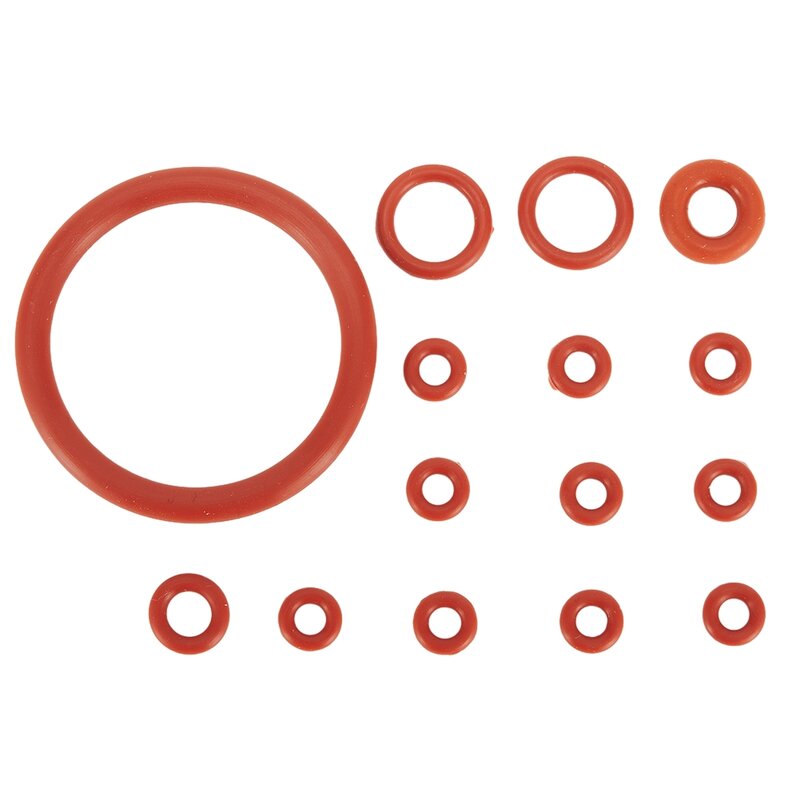 15 Stuks Siliconen O-Ring Pakking Mondstuk Connector Rubber Afdichting O-Ring Voor Saeco Automatische Koffiemachine Deel Anti Lekkage