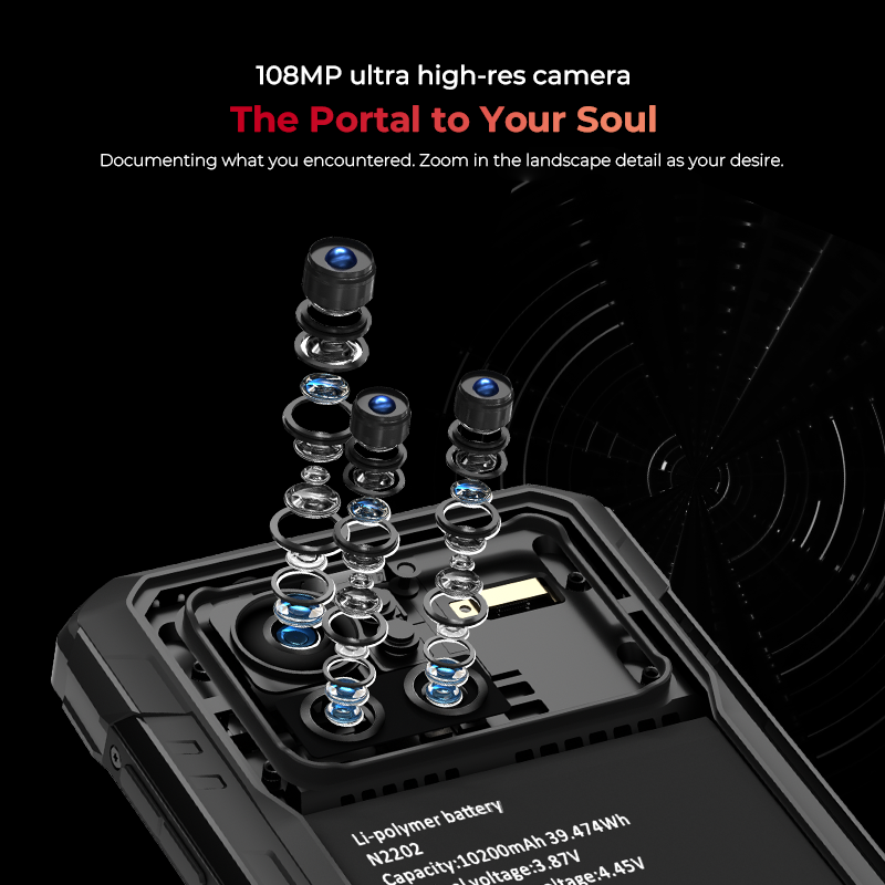 [Weltpremiere] Hotwav Cyber x Pro robuste G99 12GB 256GB 6.78 ''fhd 90Hz Android 13 108mp 10200mAh Akku 33W Schnell ladung