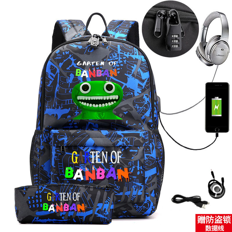 Garten Of Banban, школьная Женская Повседневная сумка, школьная сумка для подростков, школьный рюкзак с мультяшным принтом