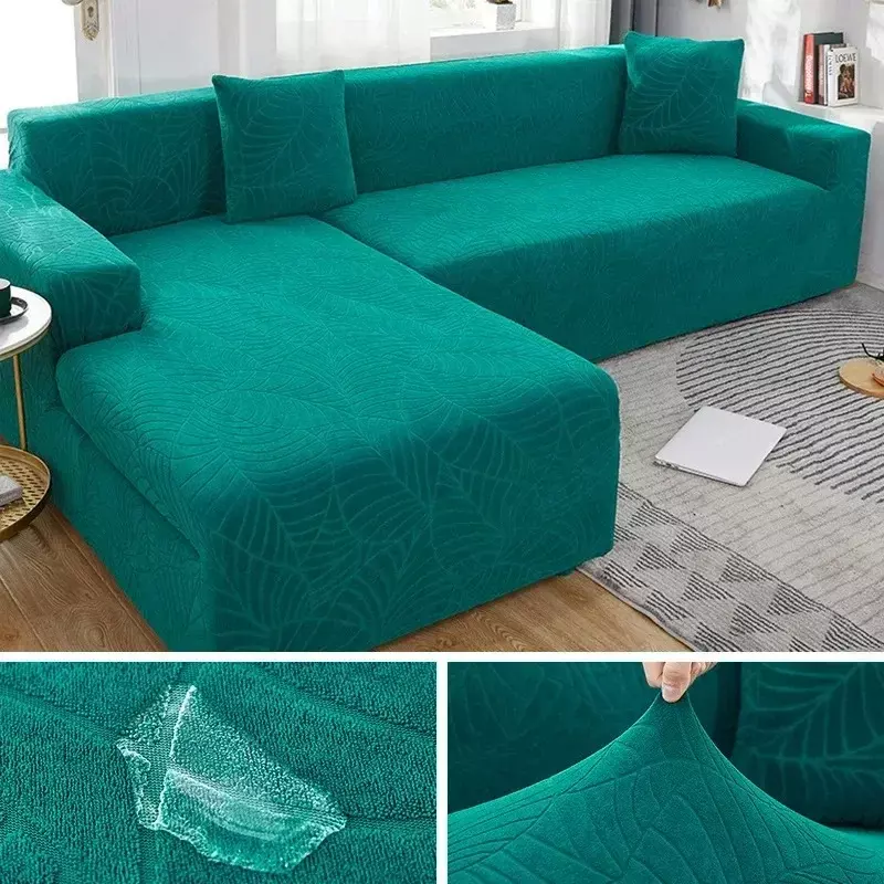 Capa de sofá impermeável grossa, em forma de L Tampa do sofá de canto, 1 lugares, 2 lugares, 3 lugares, 4 lugares