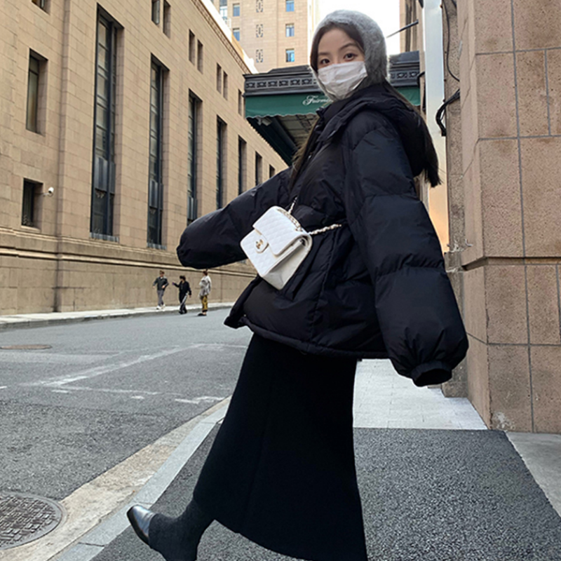 Pakaian wanita, atasan berlapis Puffer tahan angin untuk musim dingin dan dingin 2023 baru modis Korea