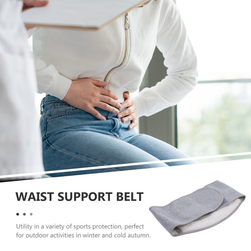 Stagioni regolabile morbido elastico sottile riscaldamento vita rene schiena stomaco supporto addominale fascia avvolgente per cintura