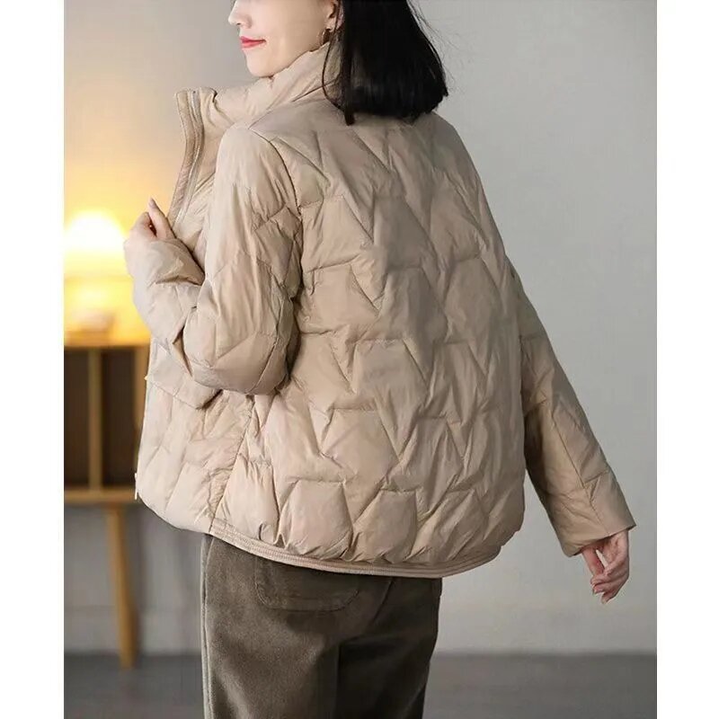 女性のための韓国のファッショナブルなコート,冬のジャケット,ルーズフィット,暖かいパーカー,大きいサイズ,4xl,2023,新しいコレクション