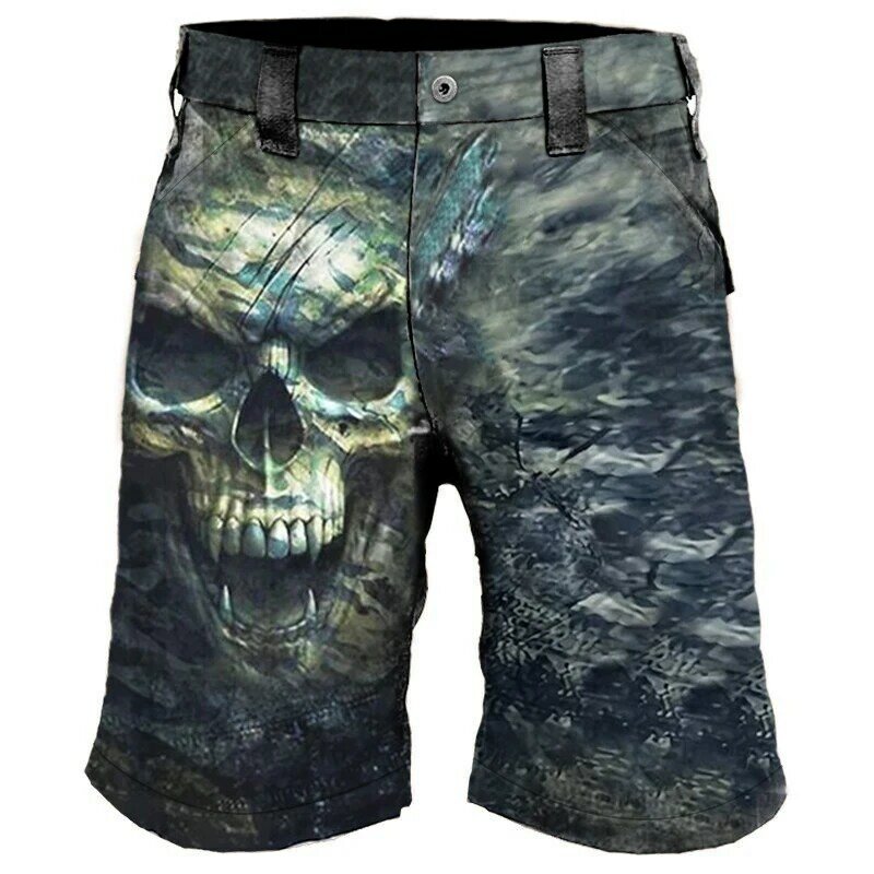 New Summer American Outdoor Street Work Pants Men's Fashion Shorts Loose Straight Leg Casual Outdoor Street Shorts