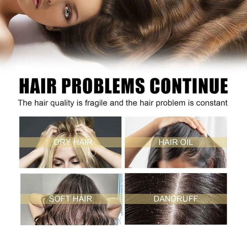 10pcs/box White to Black Plant Extract Anti-hair Loss Shampoo Anti Stripping Hair Shampoo Polygonum Multiflorum