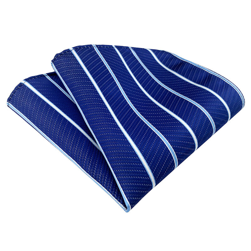 Stripe Handkerchief Men Customized Popular Square Towel Fashion Pocket Square Luxury