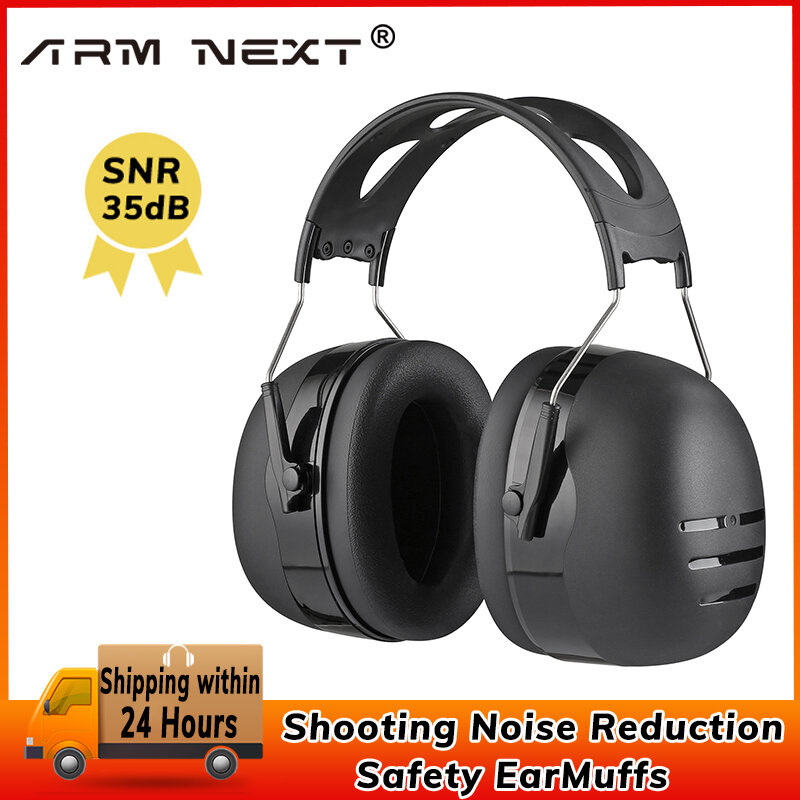 ARM NEXT Adjustable Ear Defenders 32dB X5A Earmuffs Hearing Protection Ear Defenders Noise Reduction for Mowing,Hunting