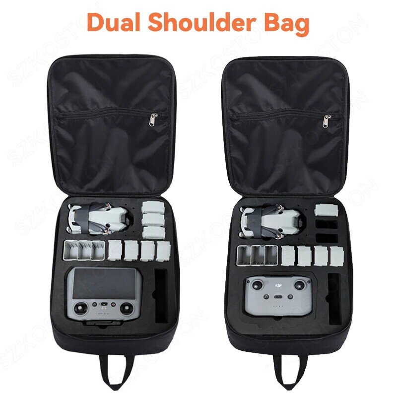 Untuk DJI MINI 4 Pro tas penyimpanan ransel tas dada kurir tas kotak Fashion portabel untuk Mini 4 Pro tas bahu aksesoris