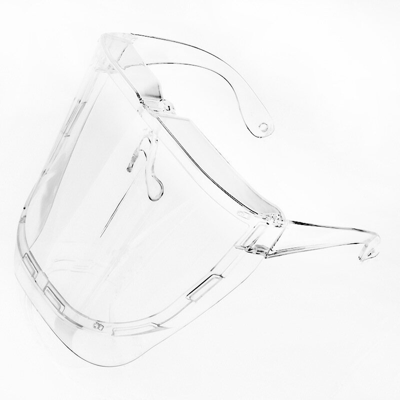 Anti-Droplet Anti-Splash Anti-Staub Transparente Echt Anti-Nebel HD Gesicht Bildschirm Maske