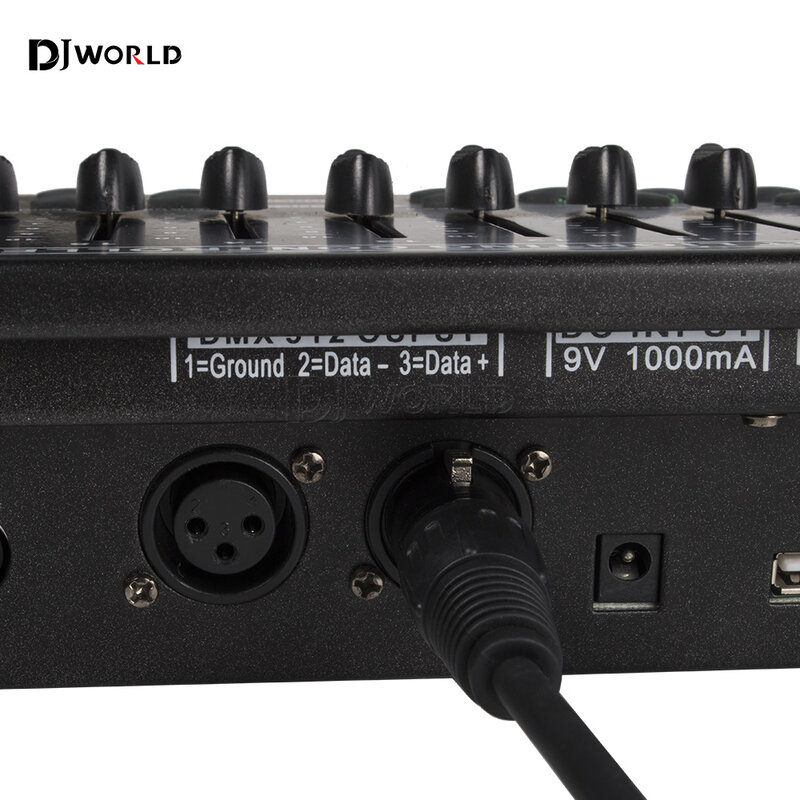 Cavo dmx di alta qualità 1m/2m/3m/5m/10m connessione segnale a 3 Pin per LED Par Light Moving Head Light accessori per l'illuminazione del palcoscenico