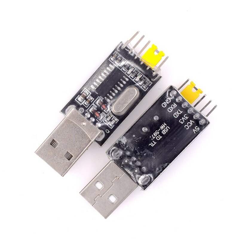 Módulo adaptador USB a RS232 TTL, convertidor USB TTL, módulo UART CH340G CH340, interruptor de 3,3 V y 5V