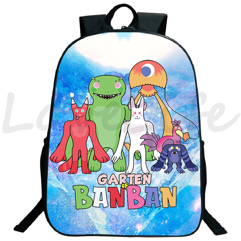 Game Garten Of Banban Backpack Students School Bags Back To School Bookbag Children Cartoon Rucksack Schoolbag Travel Daypacks