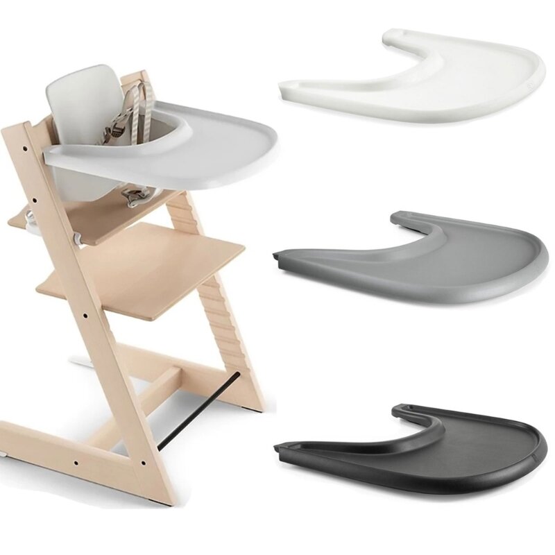 Подставка под высокие стулья для младенцев, нескользящий коврик для стола, для кормления детей, подносы для высоких стульев