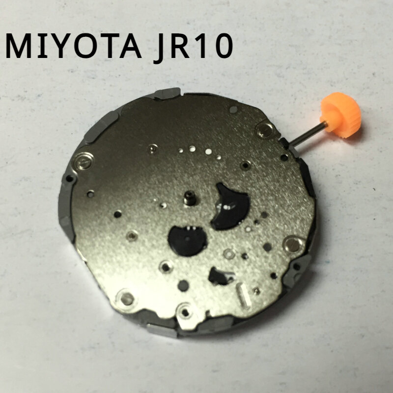 Miyota นาฬิกาควอตซ์เคลื่อนไหวแบบ Jr10แท้จากญี่ปุ่นใหม่เอี่ยมและอุปกรณ์เสริมการเคลื่อนไหว6มือ