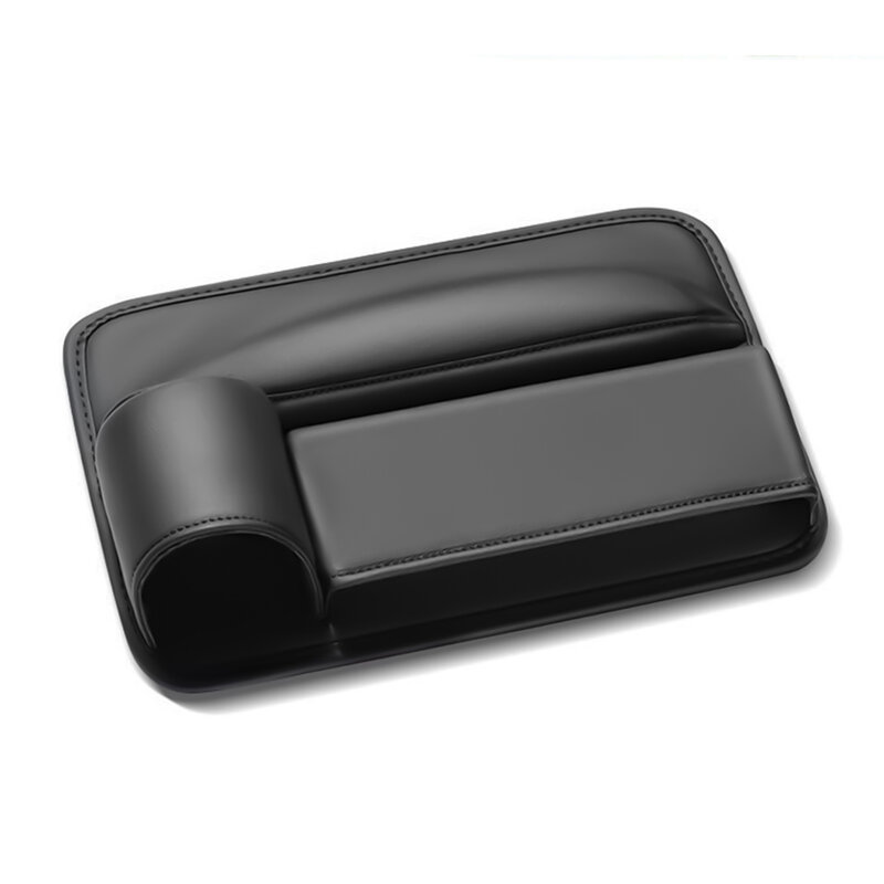 Universal Car Seat Gap Organizer Easy to Install Adjustable Car Seat Storage Box for Phones Glasses Keys Cards SDI99