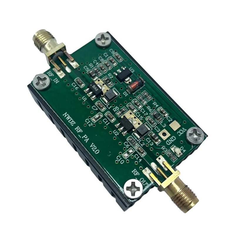 Amplificador de potência RF banda larga, Amplificador de ondas curtas, HF, FM, VHF, UHF, 2-700m, 3W