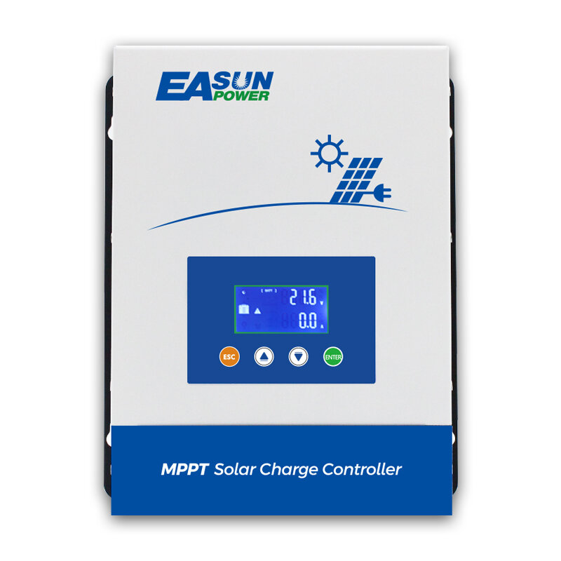 MPPT Controlador de Carga Solar Carregador de Bateria, Max 150V DC, 80A, 12V, 24V, 48V, EU Stock