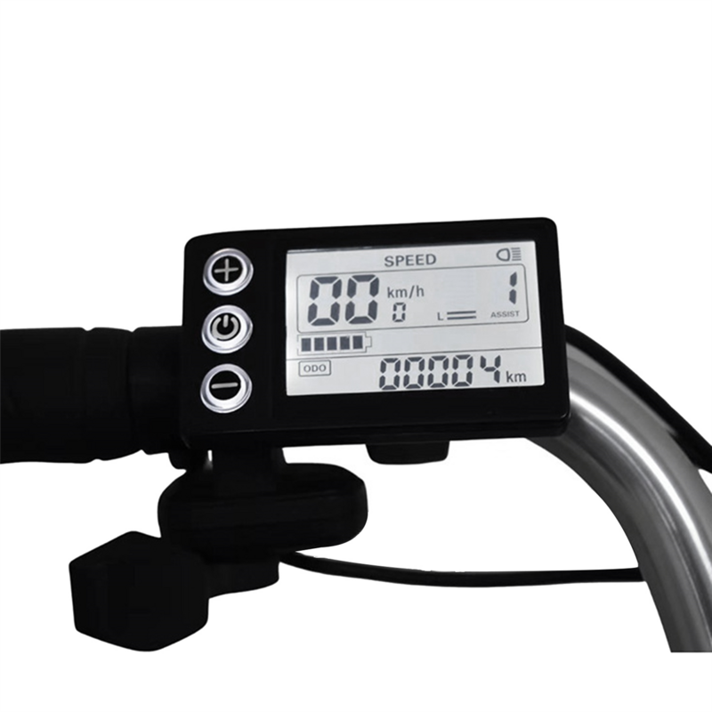 Painel controlador para bicicleta elétrica, display LCD para scooter elétrico de bicicleta elétrica, SM Plug 6PIN, S866, 24V, 36V, 48V, 60V