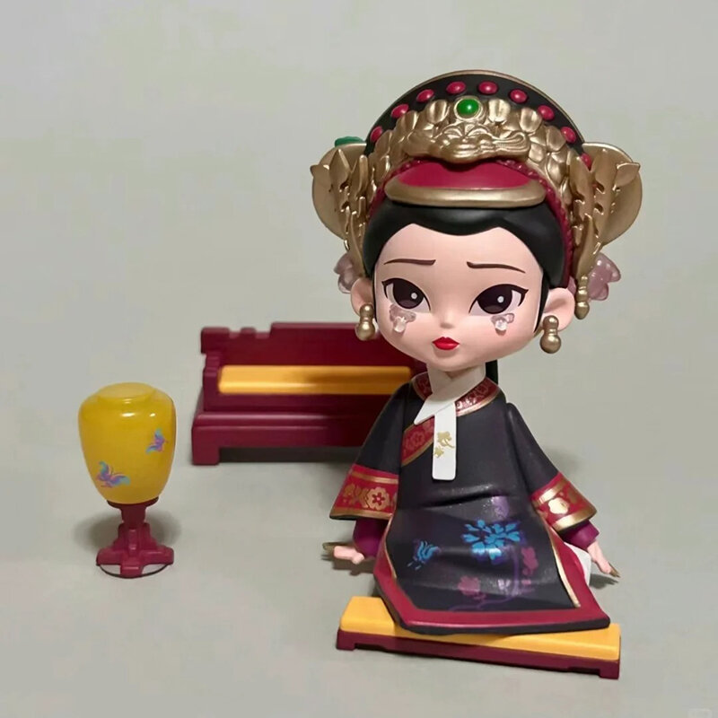 Легенда о Чжэнь импрессе Си консорт Хуа, милые экшн-фигурки, таинственная коробка, модель кукол, Мультяшные декоративные игрушки, подарок
