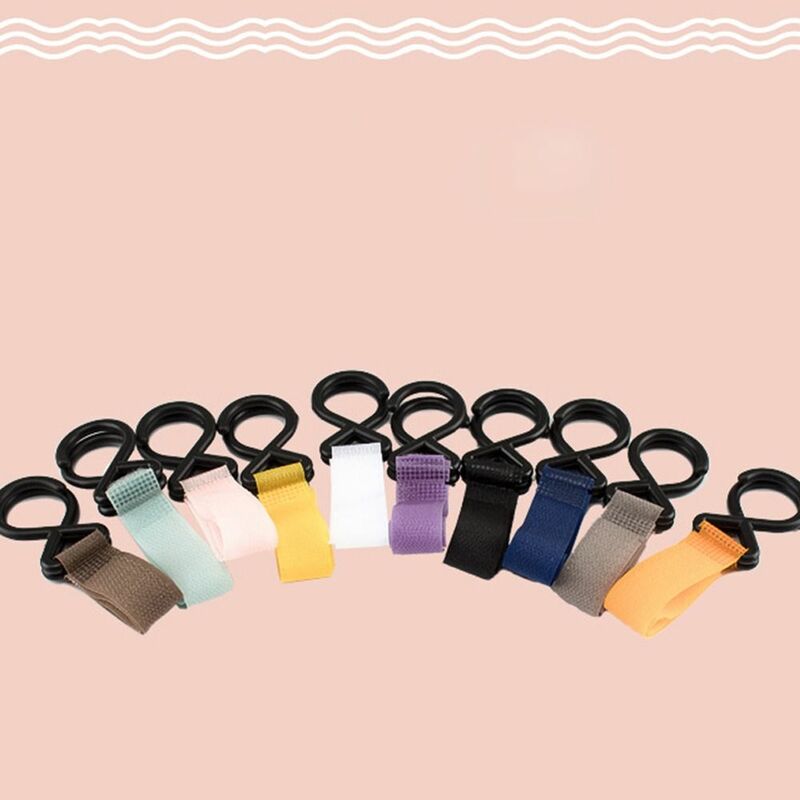 Sliding-proof Pram Hook Multi-color Stroller Accessory Infant Stroller Hooks Bag Hanging Hook Baby Stroller Organizer Hook