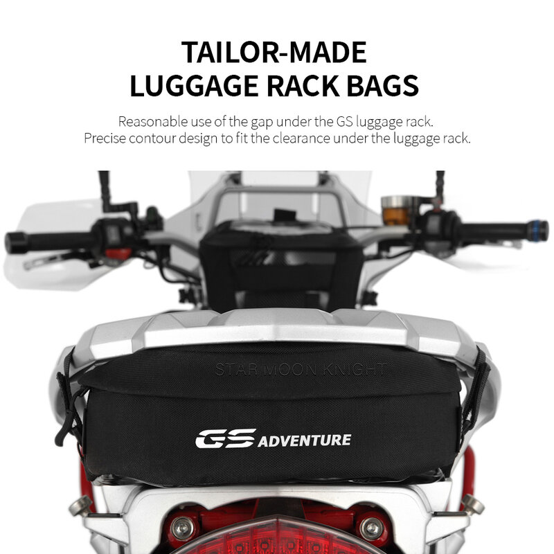 Tas penyimpanan sepeda motor, tas peralatan perbaikan sepeda motor, tas tahan air, tas rak bagasi, tas ekor untuk BMW R1200GS R 1200 GS 2004 - 2011 2012