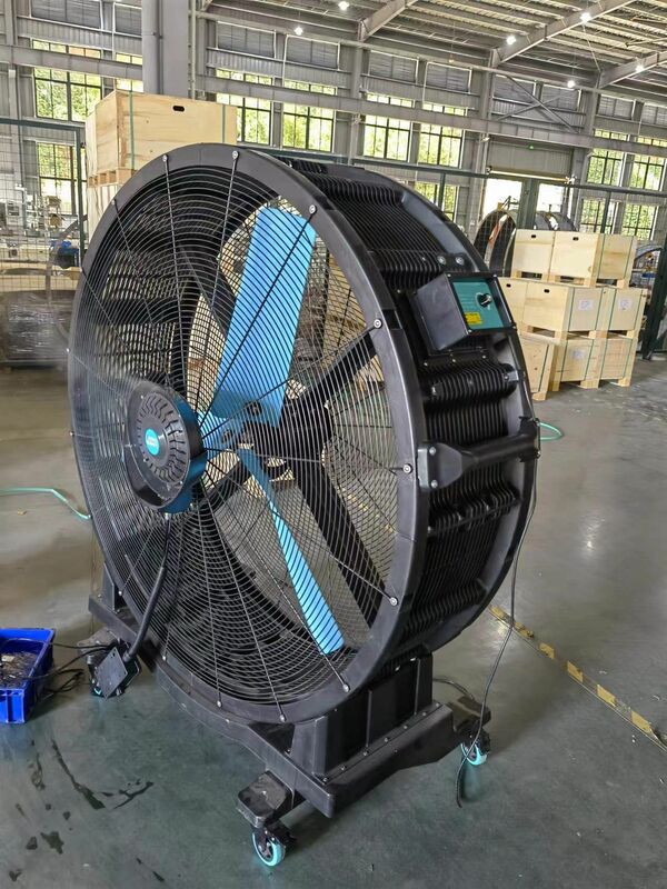 Krachtige Grote Draagbare Gymventilator Outdoor Industriële Grote Bewegende Ventilatoren Koelende Industriële Ventilator