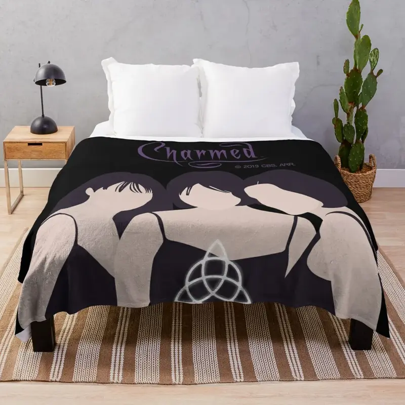 Charmed 1998 Throw Blanket Polar Fluffy Softs Bed linens Blankets