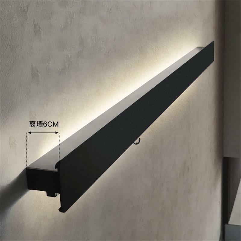 Minimalist Long Strip LED Wall Lamps Luxury For Bedroom Sofa Household Beside Storage Aisle Background Home Atmospheric Lustres