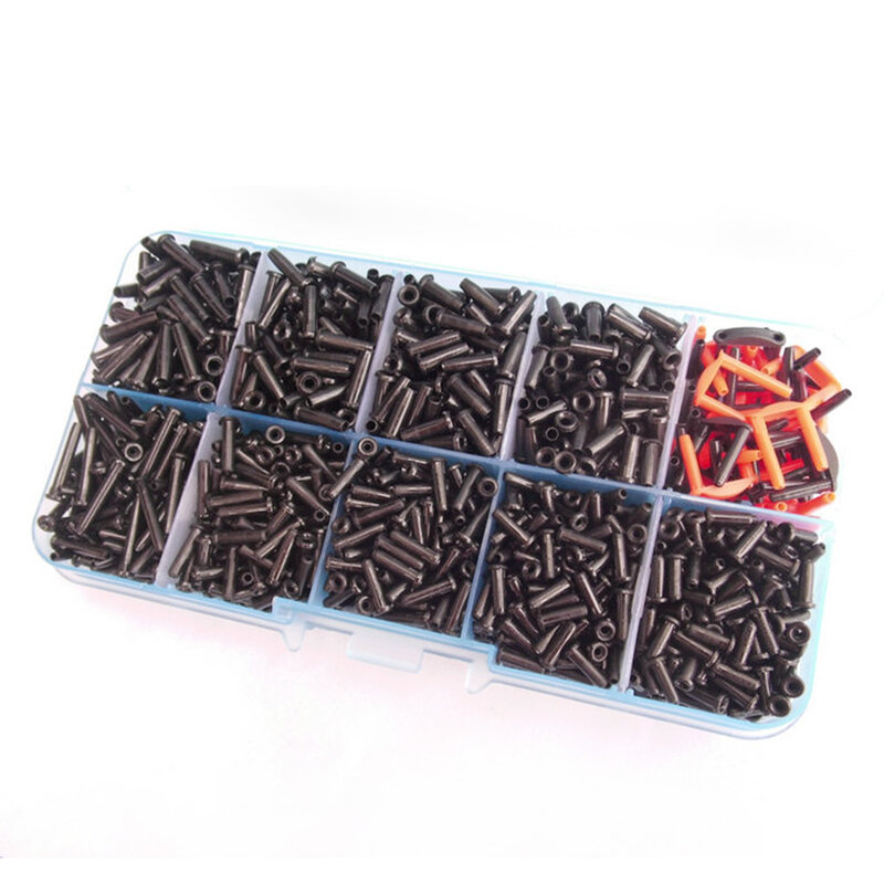 Universal Racket Grommets Set String Eyelets Assorted Kit Line Tubing Protectors Repair Tools Equipment Accessory