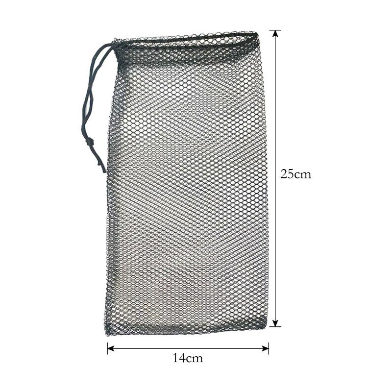 Mesh Bag for Skating Cones Black Carrying Bag for Field Marker Cones Sports Cones Inline Roller Skating Cones Football Pile Cup