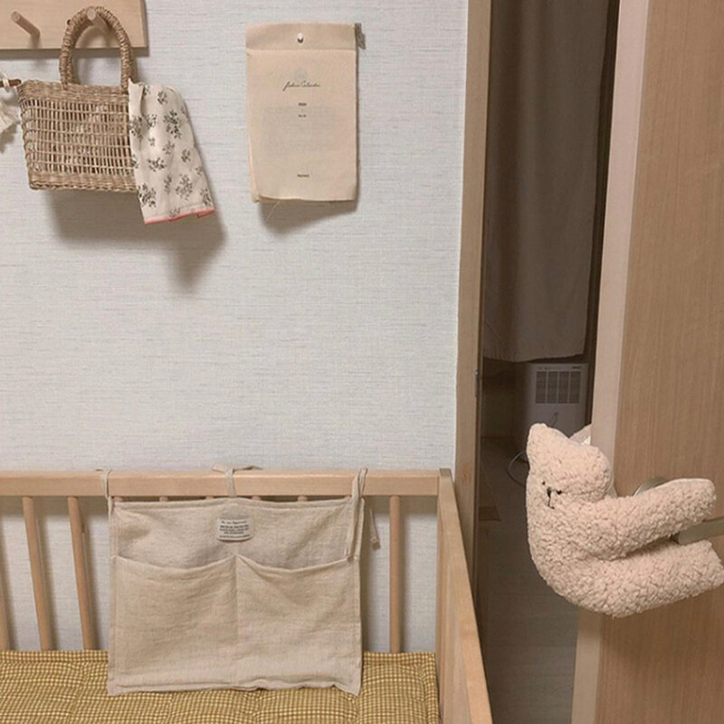 Fechaduras de segurança do bebê crianças proteção pelúcia macio gabinete de segurança fechaduras porta clipe crianças dedo porta à prova de choque bater almofada porta rolha