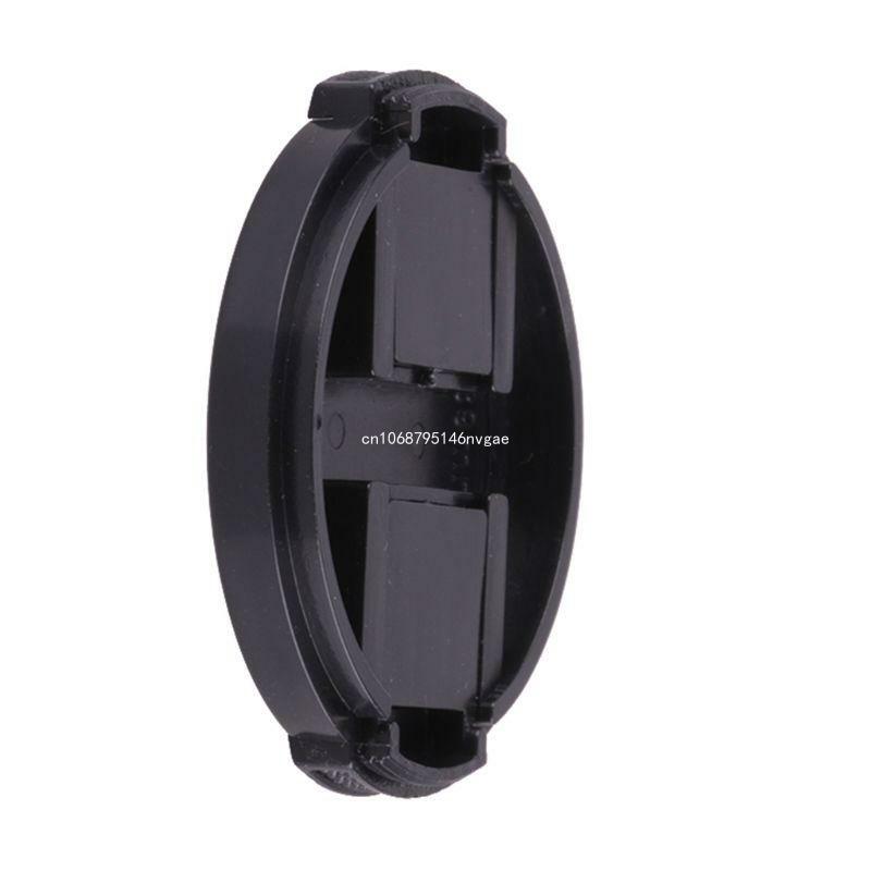 Пластиковая черная защелкивающаяся передняя крышка объектива для для камеры 55 мм, новая Прямая поставка