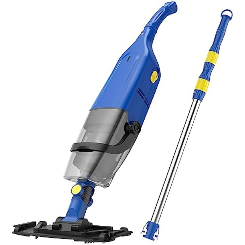Handheld Pool Vacuum Portable Pool Cleaner with Upgraded Powerful Suction Perfect for Above Ground Pools, spas,hot tubs