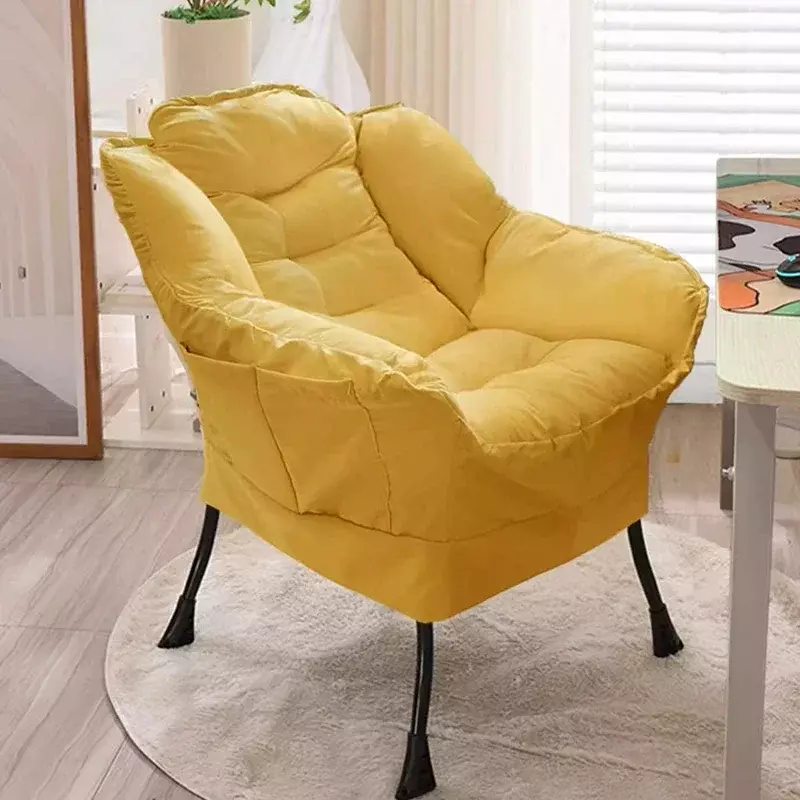 Designerska sypialnia krzesło biurowe obrotowe akcent szezlonga krzesło biurowe ergonomiczne mobilne Silla De ficina dom umeblowanie