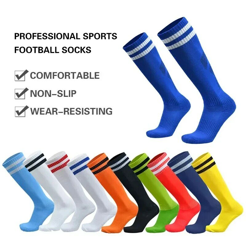 Football Socks Running Golf Compression Socks Men Women Black White Striped Multi-color Sports Socks Varicose Veins Anti Fatigue