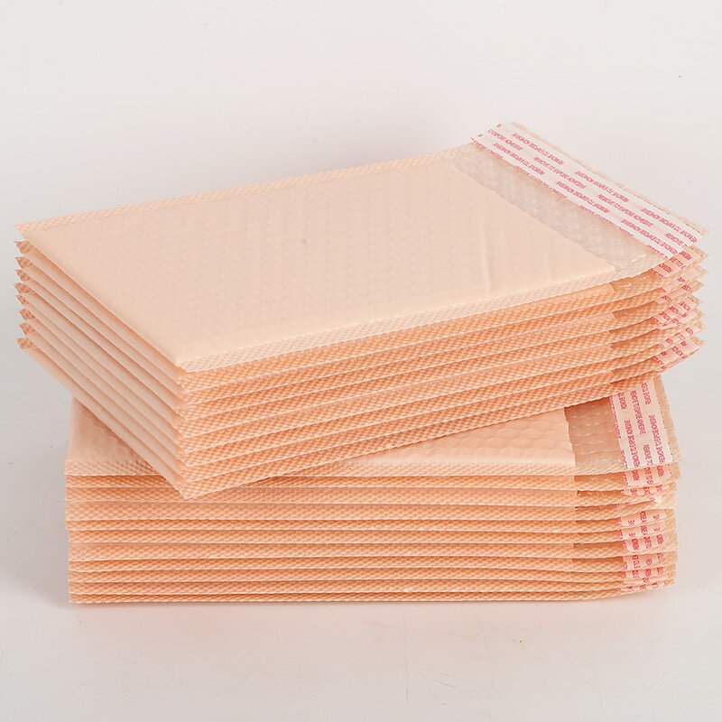 10pcs rosa Poly Blase Mailer gepolsterte Umschläge Bulk Blase ausgekleidet Wrap Poly mailer Taschen für Versand Verpackung Maile selbst versiegeln