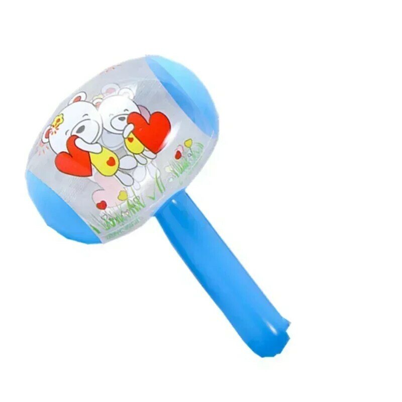 1 pz colore casuale gonfiabile con campana martello pneumatico forniture per feste per bambini piscina giocattolo per bambini bastone