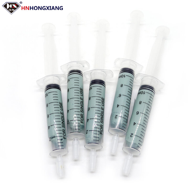 10pcs 10g High-quality Diamond Polishing Lapping Paste Compound Syringes 0.5 - 40 Micron
