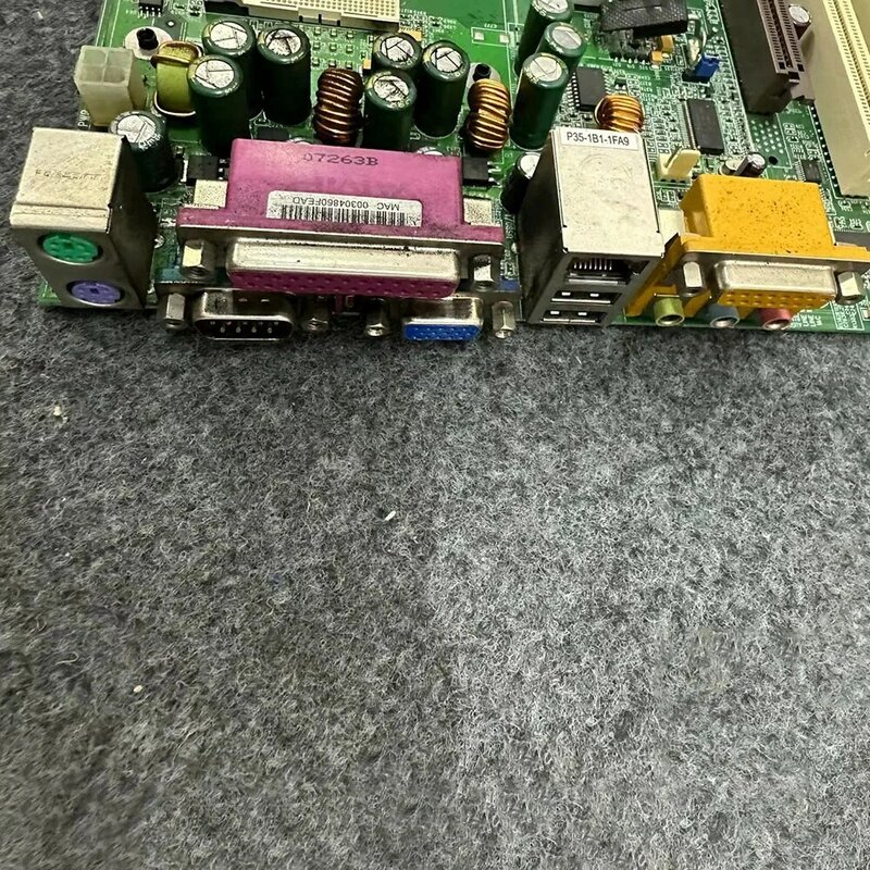 Placa-mãe do equipamento informático industrial, Supermicro P4SGA + REV 1.2, 6 Slots PCI