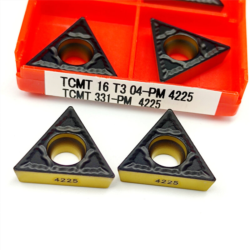 TCMT16T308 TCMT16T304 PM4225 External Turning Carbide insert High quality Lathe cutter Tool TCMT 16T304 16T308 PM 4225  insert