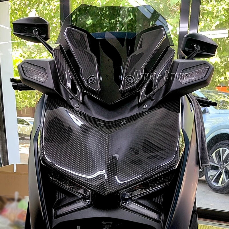 Motocicleta tela pára-brisa para Yamaha, acessórios de carenagem pára-brisas, X-MAX 300, XMAX 300, 2023, novo