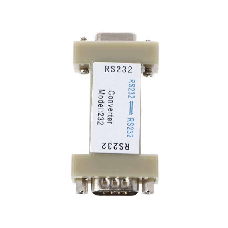 RS232 Female naar RS232 Female Converter Compatibel met standaard 9-pins RS-232-apparaten