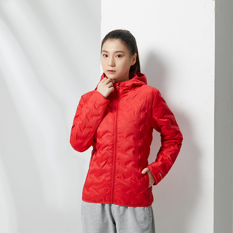 650 Fluffy Warm Casual Down Jacket for Women Outdoor Men's Thermal Pressure
