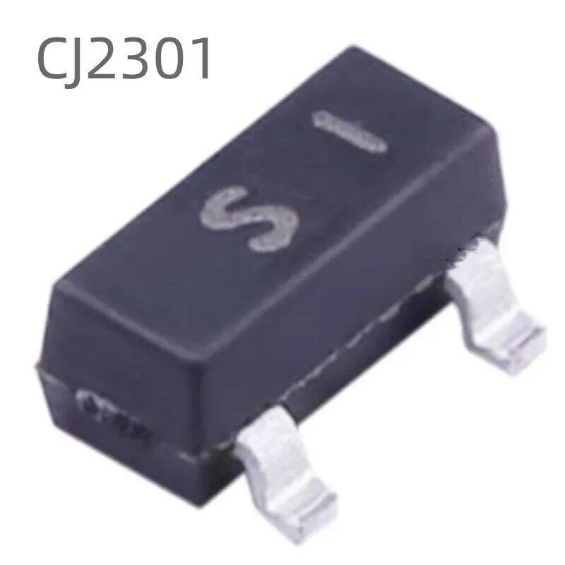 20PCS CJ2301 long electric 20V2.3A Silkscreen S1 New P channel MOS field effect tube two triode full series