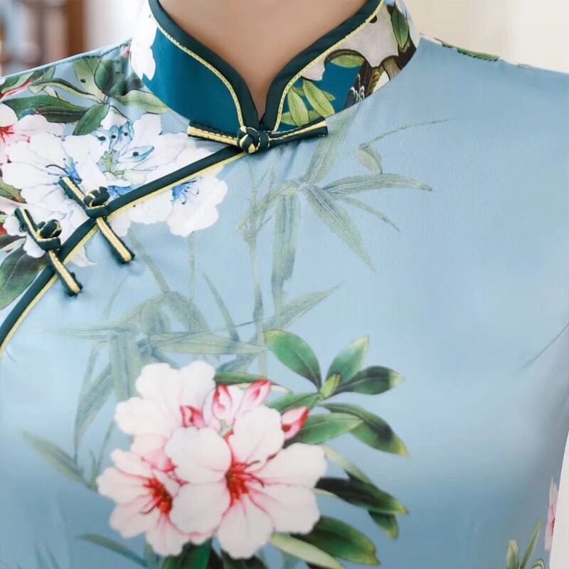 Botones nudo chino tradicional, cierres sujetador Cheongsam, disfraz costura DIY