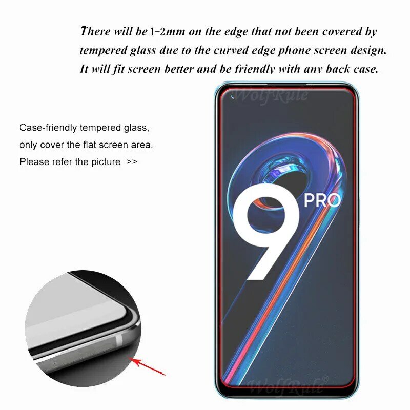 Cho Realme 9 Kính Cường Lực Pro Glass Dành Cho OPPO Realme 9 Pro Plus Tấm Bảo Vệ Màn Hình Điện Thoại Phim 9H HD Kính Cường Lực cho Realme 9 Pro Kính