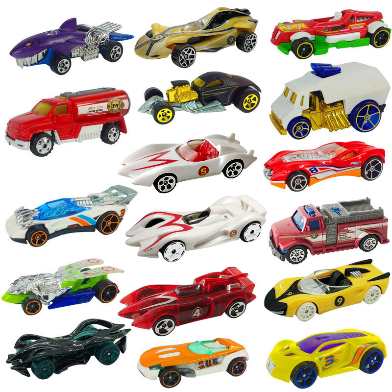 Diecast Racing Sportwagens Model Speed Wheels Racer Mach 5 Go Die Cast 1:64 Gelegeerd Voertuig Speelgoed Verzamelobjecten Ornament Kids Cadeaus