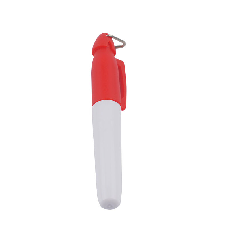 Golf Ball Liner caneta com gancho de gancho, Outdoor Golf Ball Acessórios, 11 cores, 90x12mm, venda quente